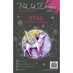 Pink Ink Designs A5 Clear Stamp Set - Stag