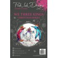 Pink Ink Designs A5 Clear Stamp Set - We Three Kings