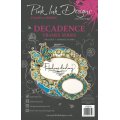 Pink Ink Designs A5 Clear Stamp Set - Frames Series - Decadence