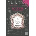 Pink Ink Designs A5 Clear Stamp Set - Frames Series - Boudoir