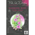 Pink Ink Designs A5 Clear Stamp Set - Rambling Rose