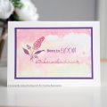 Pink Ink Designs A5 Clear Stamp Set - Luscious Lilac