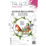 Pink Ink Designs A5 Clear Stamp Set - Sleigh Bells Ring