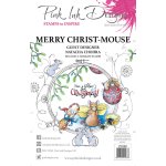 Pink Ink Designs A5 Clear Stamp Set - Merry Christ-Mouse