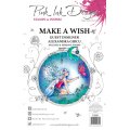 Pink Ink Designs A5 Clear Stamp Set - Make A Wish