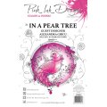 Pink Ink Designs A5 Clear Stamp Set - In A Pear Tree