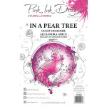 Pink Ink Designs A5 Clear Stamp Set - In A Pear Tree