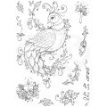 Pink Ink Designs A5 Clear Stamp Set - In A Pear Tree