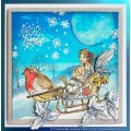 Pink Ink Designs A5 Clear Stamp Set - Sleigh Bells Ring