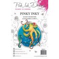 Pink Ink Designs A5 Clear Stamp Set - Octopus "Pinky Inky"