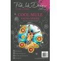 Pink Ink Designs A5 Clear Stamp Set - Cool Mule