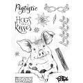 Pink Ink Designs A5 Clear Stamp Set - Pigtastic