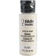 FolkArt Enamel Gloss Acrylic Paint - Warm White