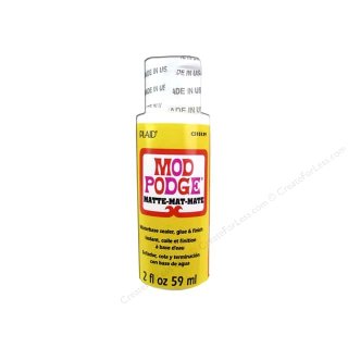 Plaid Mod Podge Matte Sealer, Glue & Finish 2oz