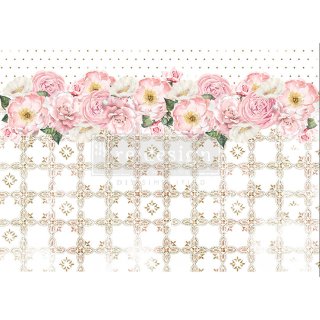 Prima Re-design Decor Rice Paper - Tranquil Bloom