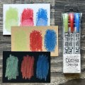 Tim Holtz Distress Pearl Crayons - Holiday Set 3