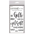 Ranger Letter It Clear Stamps - Greetings