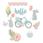 Sizzix Thinlits Die Set - Spring Time