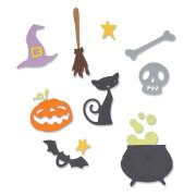 Sizzix Thinlits Die Set - Halloween Set