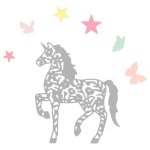 Sizzix Thinlits Die Set - Intricate Unicorn