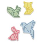 Sizzix Thinlits Die Set - Origami Animals