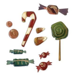 Sizzix Tim Holtz Thinlits Die Set - Sweet Treats