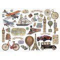 Stamperia Assorted Die Cuts - Around The World