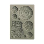 Stamperia A6 Silicone Mould - Around The World Mechanisms