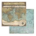 Stamperia 8x8 Mini Scrapbooking Pad - Around The World