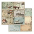 Stamperia 8x8 Mini Scrapbooking Pad - Around The World