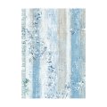 Stamperia A6 Rice Paper Selection of 8 - Backgrounds Blue Land