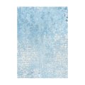 Stamperia A6 Rice Paper Selection of 8 - Backgrounds Blue Land