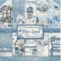 Stamperia 12x12 Scrapbooking Pad - Blue Land