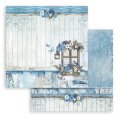 Stamperia 8x8 Mini Scrapbooking Pad - Blue Land