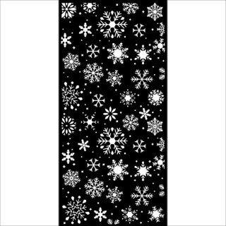 Stamperia 12x25cm Thick Stencil - Snowflakes