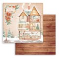 Stamperia 8x8 Mini Scrapbooking Pad - All Around Christmas