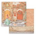 Stamperia 8x8 Mini Scrapbooking Pad - All Around Christmas