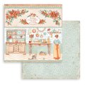 Stamperia 8x8 Mini Scrapbooking Pad - All Around Christmas