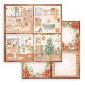 Stamperia 8x8 Mini Scrapbooking Pad - All Around Christmas