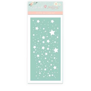 Stamperia 12x25cm Thick Stencil - Stars