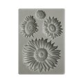 Stamperia A6 Silicone Mould - Sunflower Art Sunflowers