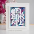 Sue Wilson Craft Die & Stamp Set - Big Bold Words - Celebrate