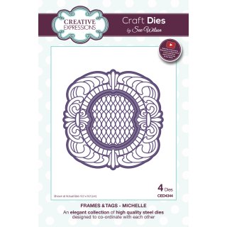 Sue Wilson Craft Die - Frames & Tags Collection - Michelle