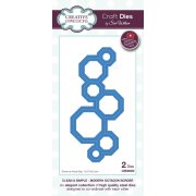 Sue Wilson Craft Die - Clean & Simple - Modern Octagon Border