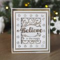 Sue Wilson Craft Die - Festive Collection -Snowflake & Swirls