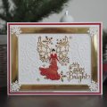 Sue Wilson Craft Die - Festive Collection - Festive Angel 2020