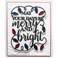 Sue Wilson Craft Die - Festive All In One - Merry & Bright