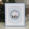 Sue Wilson Craft Die - Festive Collection - Deco Snowflake Background