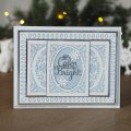 Sue Wilson Craft Die - Festive Collection - Deco Snowflake Background