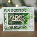 Sue Wilson Craft Die - Festive Collection - Deco Trees Background